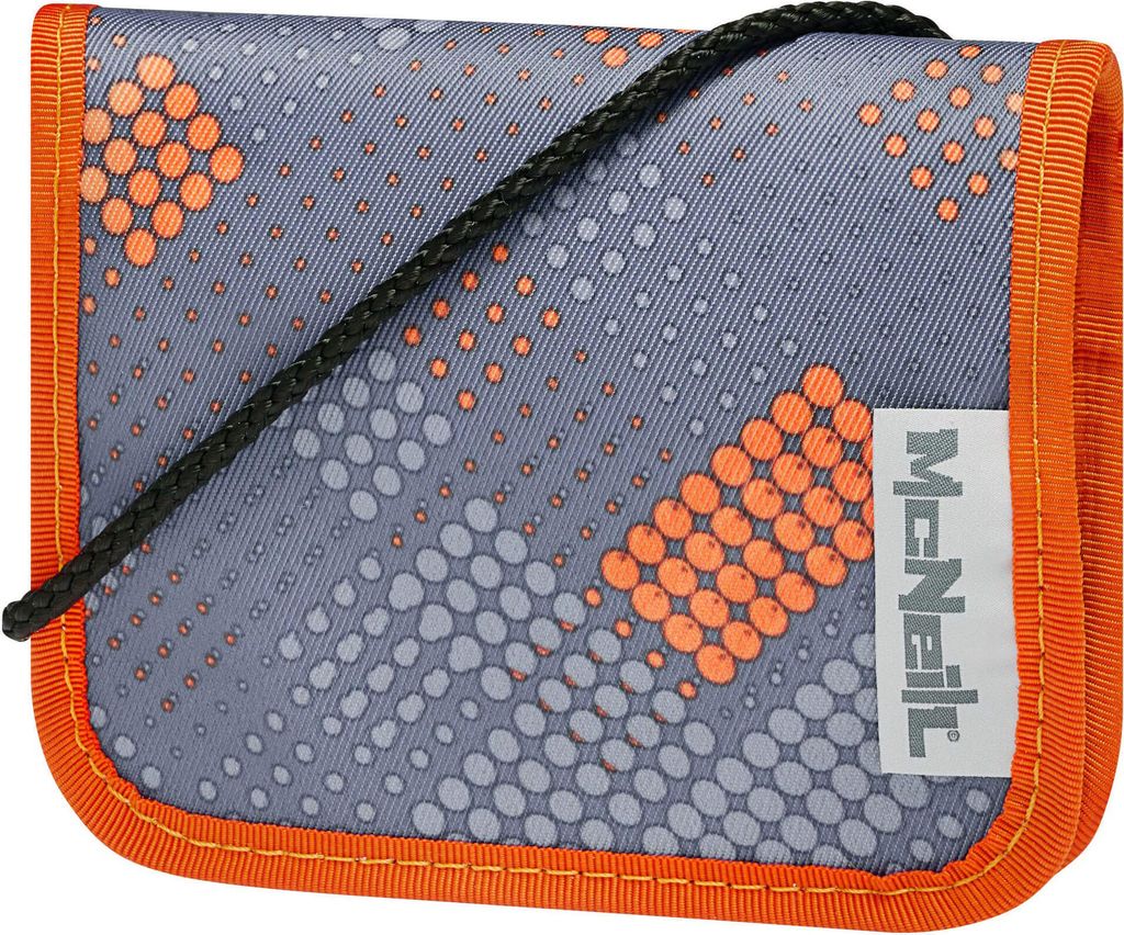 McNeill Brustbeutel Geldbörse Neck Pouch Fire blau