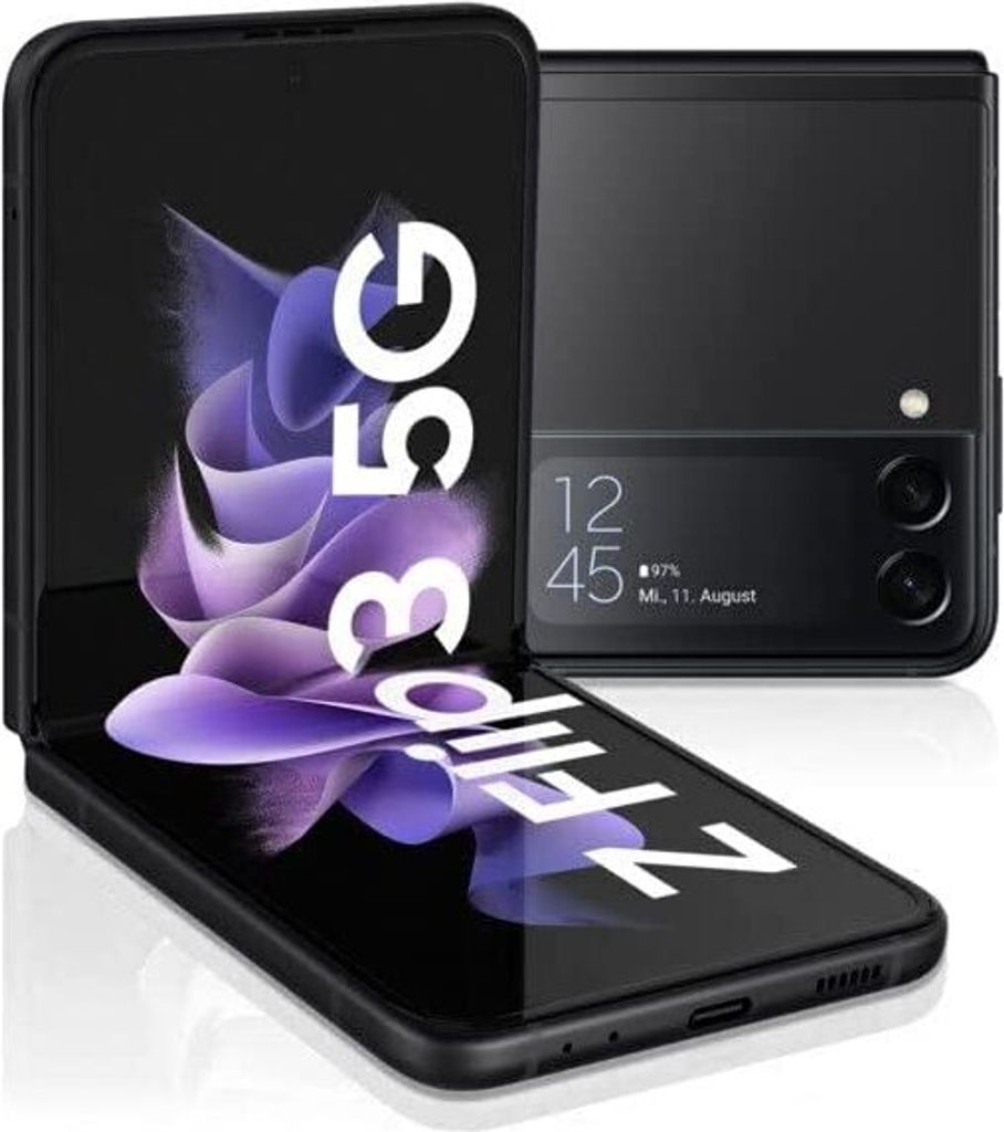 Samsung F711B Galaxy Z Flip3 5G 256 GB (Phantom Black) Produktbild 