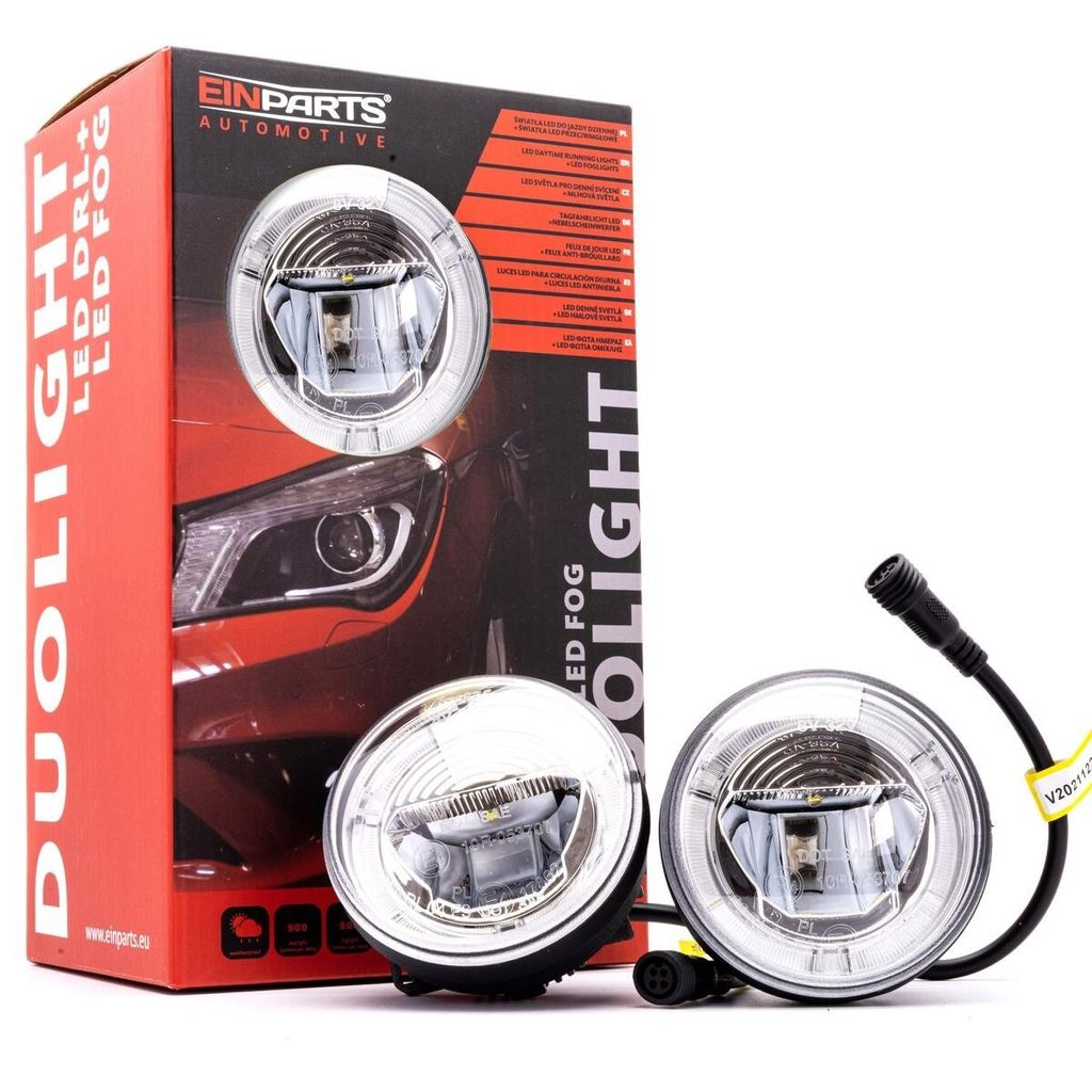 EINPARTS DUOLIGHT DL05 LED HB3/HB4 Nebelscheinwerfer Vorne für TOYOTA PRIUS Liftback (NHW20) Nebelleuchte