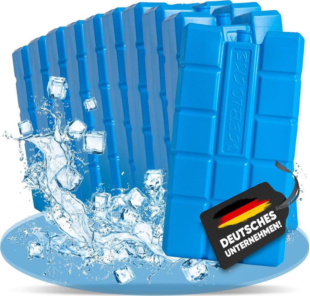 10 x NEMT Kühlakku 750 ml Kühlelemente für die Kühltasche oder Kühlbox Kühlakku