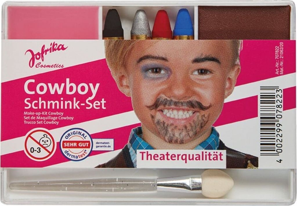 Jofrika 707822 Schmink-Set Cowboy (1 Set) Produktbild 
