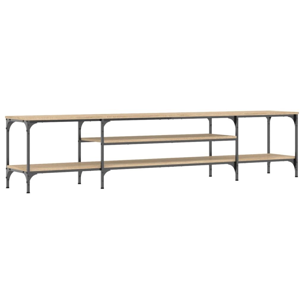 vidaXL TV-Schrank Sonoma-Eiche 201x35x45 cm Holzwerkstoff & Eisen