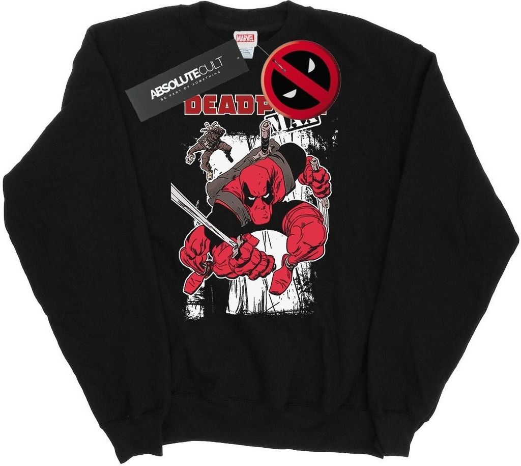 Marvel - Sweatshirt für Herren BI21079 (S) (Schwarz)