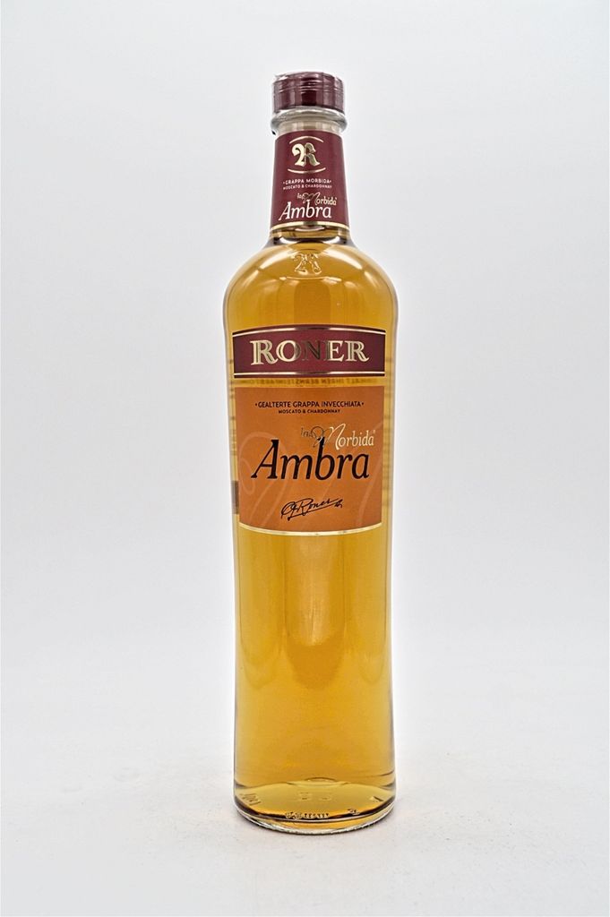 Roner Grappa Ambra La Morbida NV 0.7 L