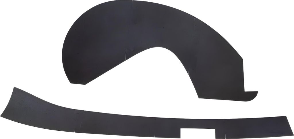Dämmung Seitenhaube SIP Performance 10mm schwarz für Vespa PX80-200, PE, Lusso, T5