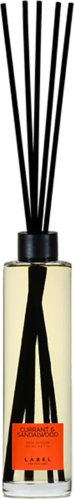 Diffuseur de parfum de maison à bâtonnets Label Groseille Santal