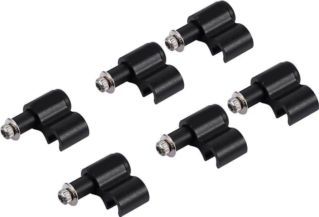 Clip Cavi MTB Metallo - Morsetti Indistruttibili per Guaine Freno