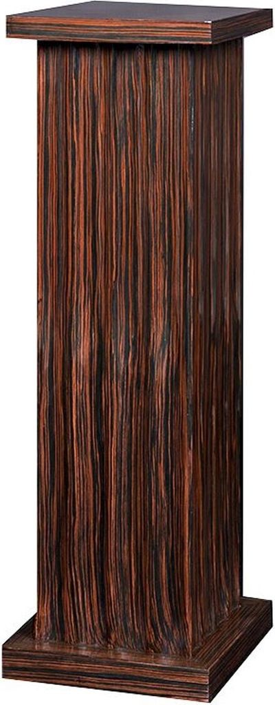 Casa Padrino Säule Braun 41,5 x 41,5 x H. 120 cm - Luxus Beistelltisch
