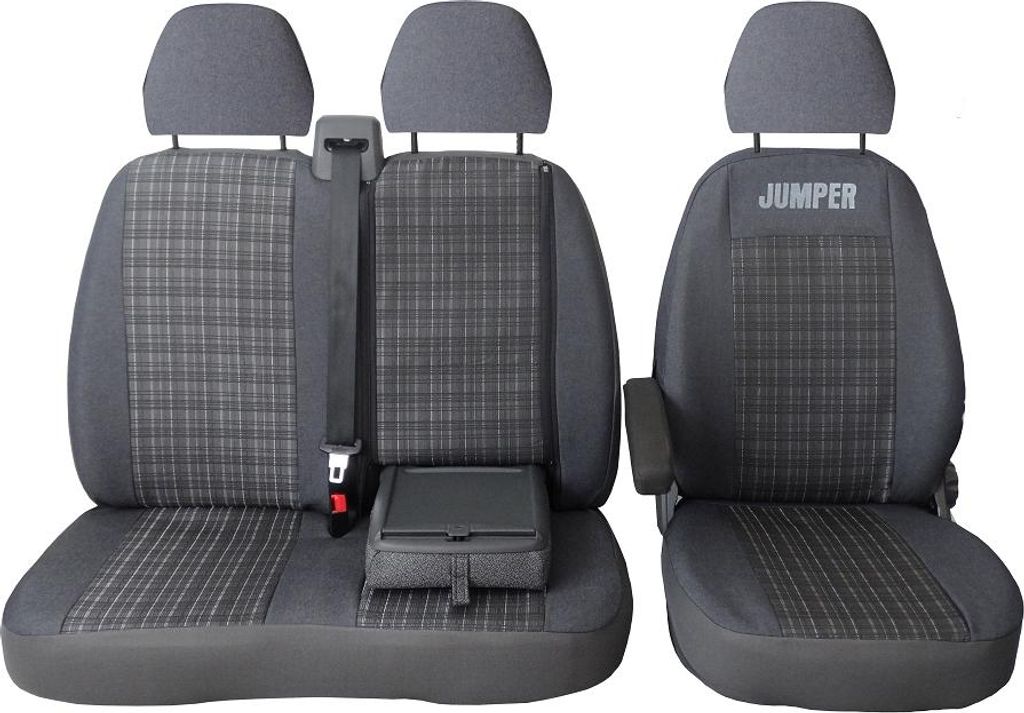 Citroen Jumper 2006-2024 Coprisedili robusti Premium Immagine del prodotto 