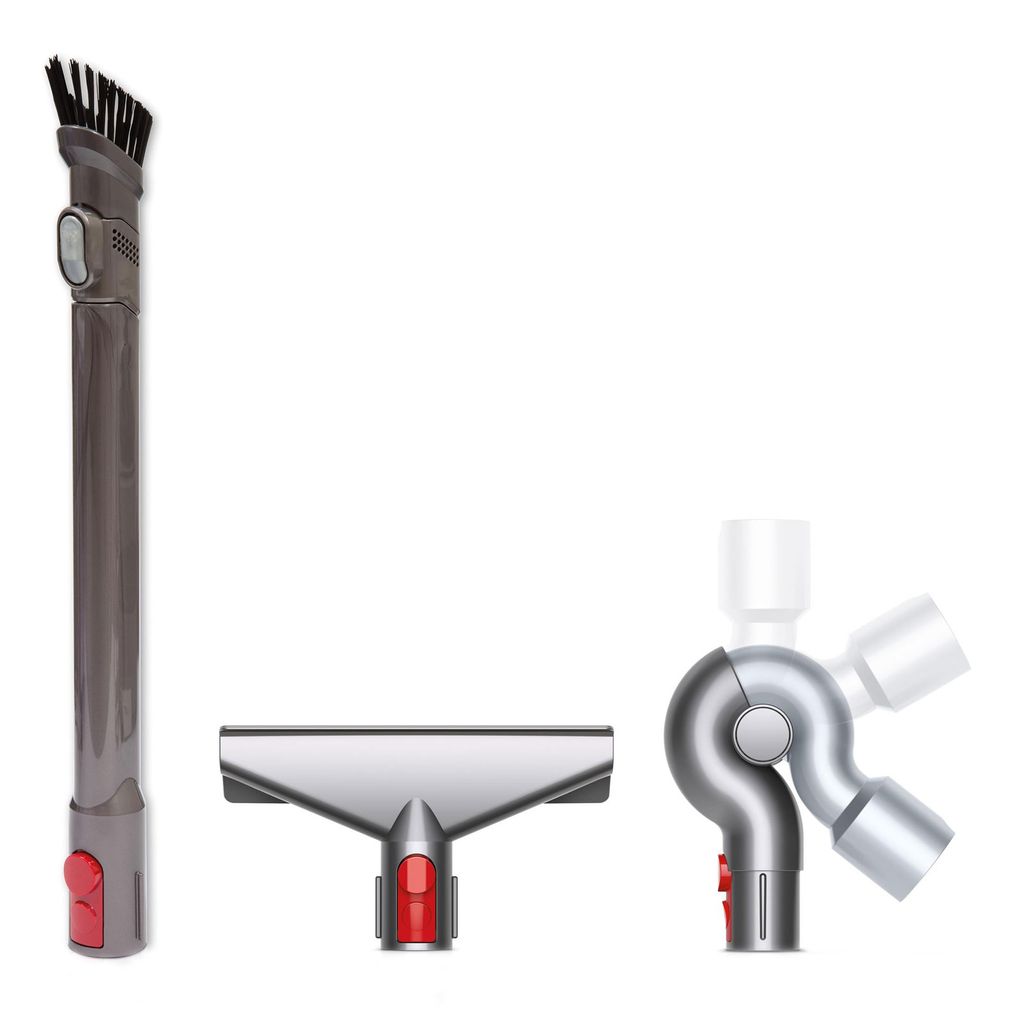 Dyson Complete cleaning kit, Zubehör-Set, Stabstaubsauger, Metallisch, Rot, Dyson V7, V8, V10