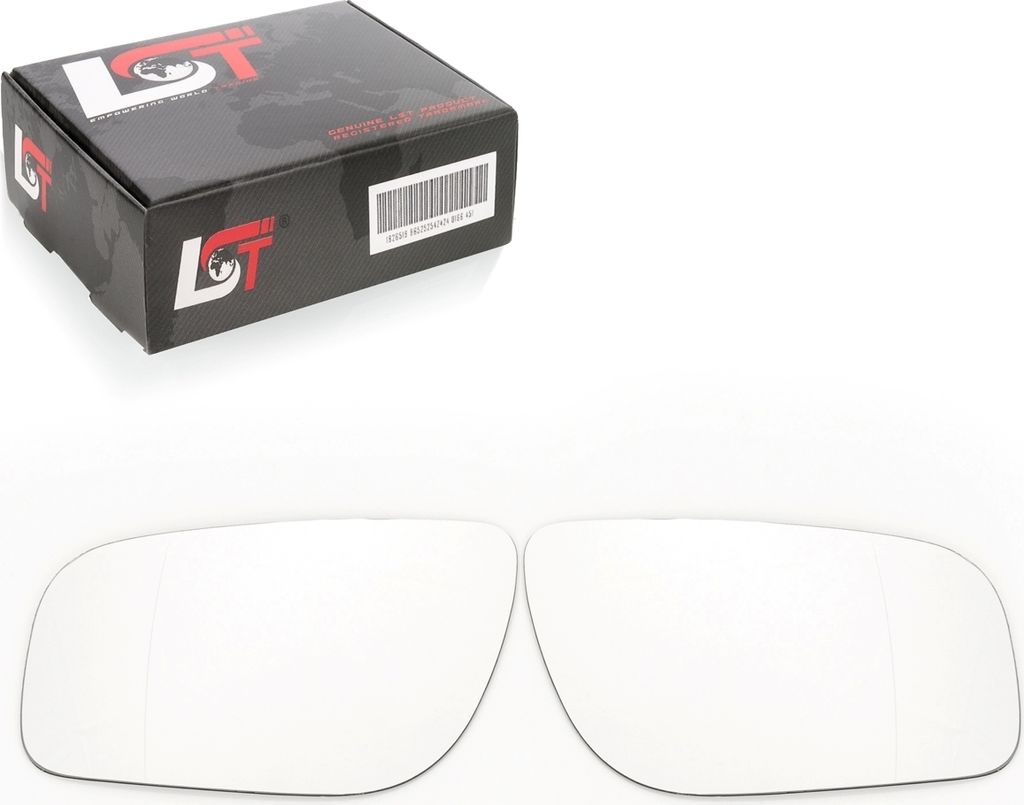 2x Außenspiegel zum Kleben asphärisch für Mercedes E-Klasse W211 S211 2006-2009