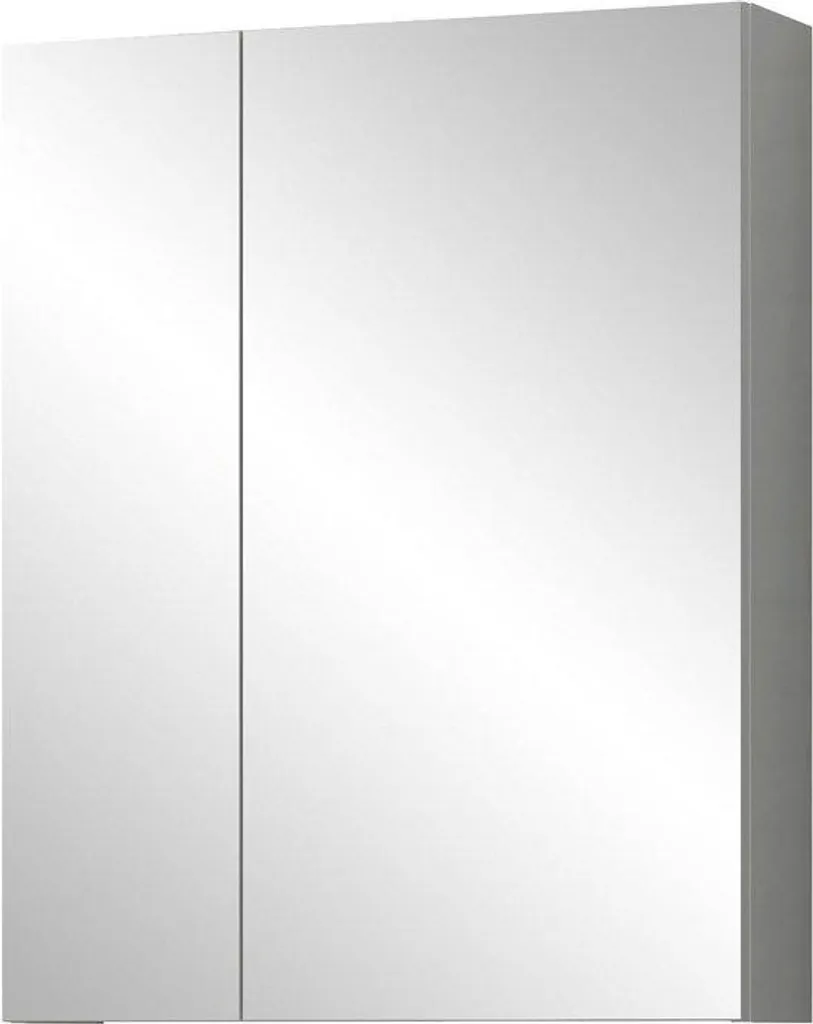 Miroir de bains 60 x 75 cm blanc : fini la corrosion et les buées tenaces