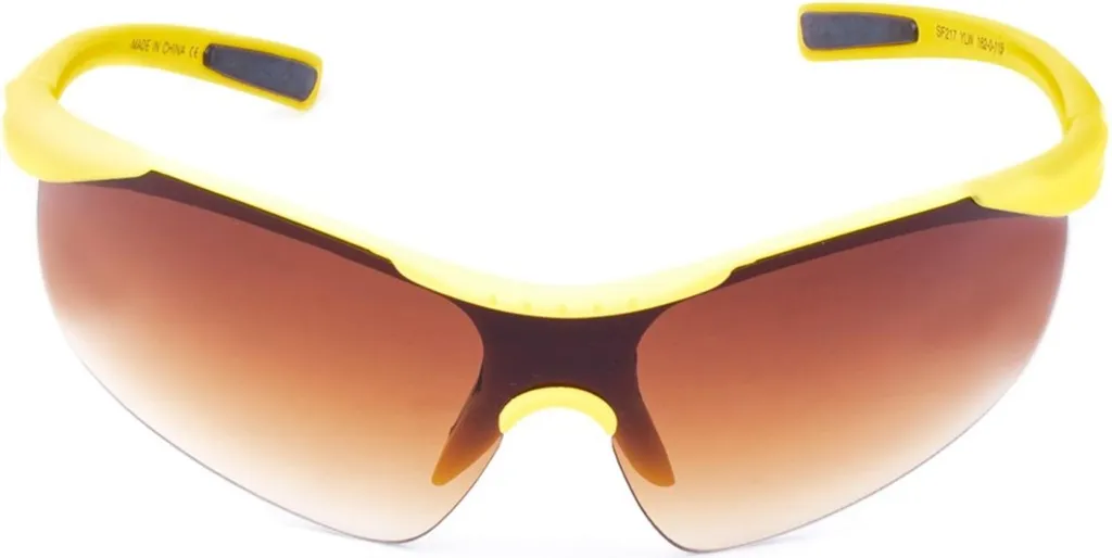 Lunettes de soleil Fila jaune protection UV catégorie 3 modèle SF21799