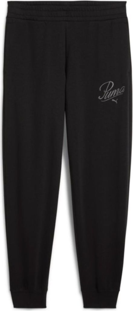Puma ESS Script Comfort Sweatpants für Damen, Farbe:Schwarz, Größe:M