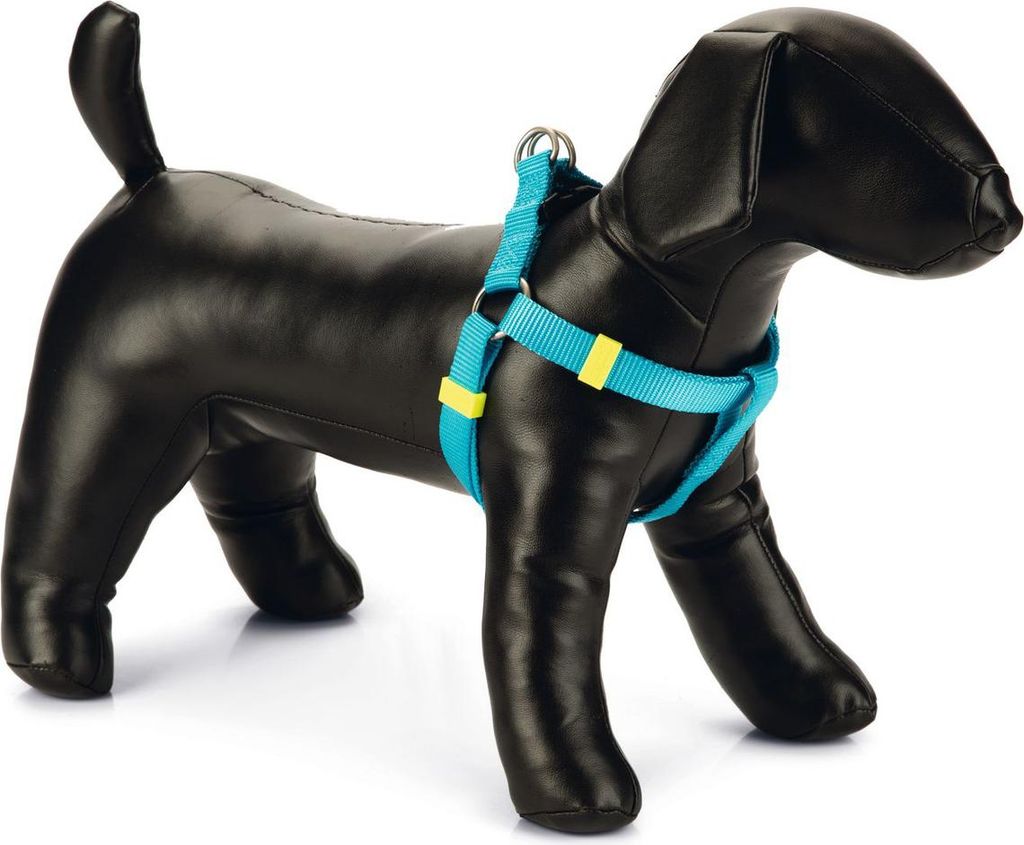 Beeztees Uni - Hundegeschirr - Nylon - Hellblau - 35-60 cm x 15 mm