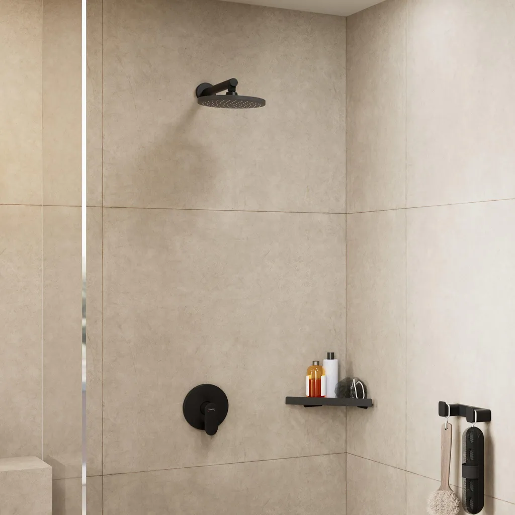 Soffione Doccia 205mm Hansgrohe Vernis Blend 26271670 Rain 1jet - 2