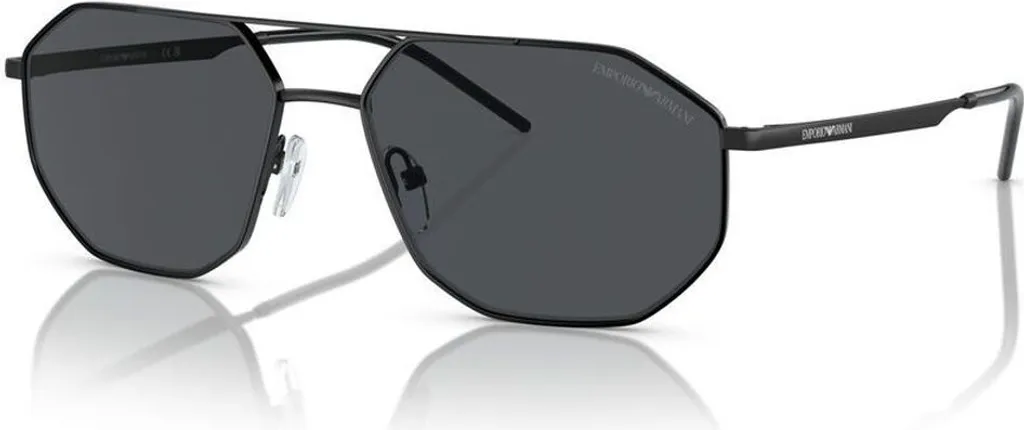 Emporio Armani EA 2147 3001-87/58 Lunettes de Soleil pour Homme Noir