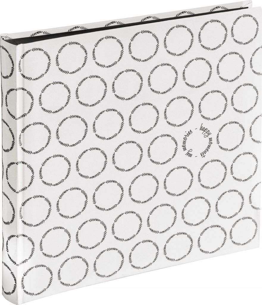 Hama Ivy album jumbo bianco 30x30 80 pagine nere 3833 Immagine del prodotto 