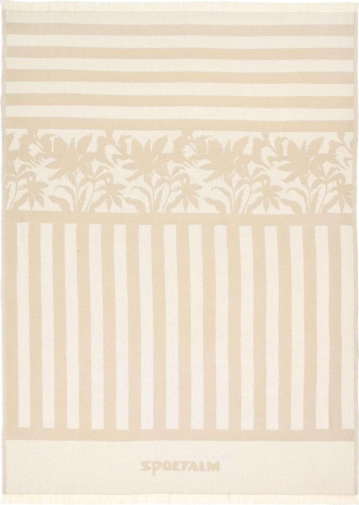 SPORTALM Kitzbühel Decke MARITIME Beige 140 x 200 cm