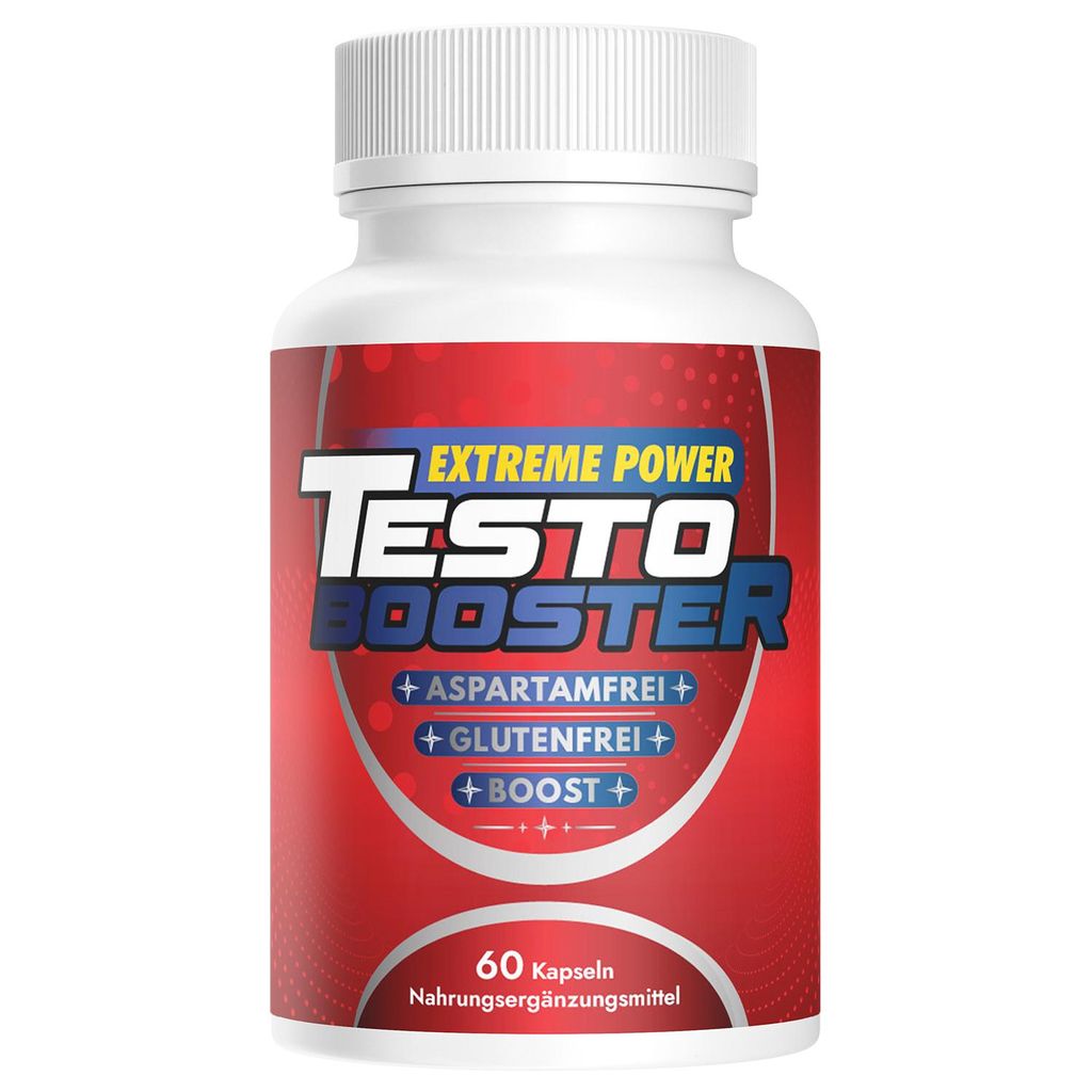 Testo Booster Extreme Power | natürliche Unterstützung | Muskelaufbau