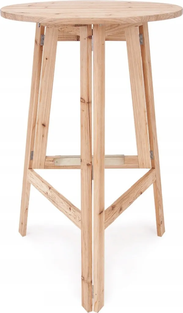 Mange-debout pliable 110cm table haute de réception pour extérieur