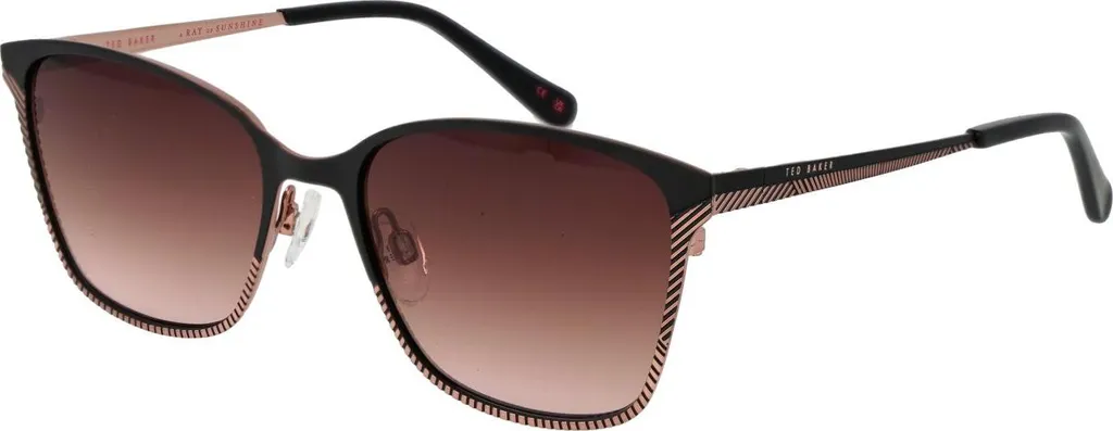 Lunettes de Soleil Femme Ted Baker TB1563 Noir - Protection UV 53mm