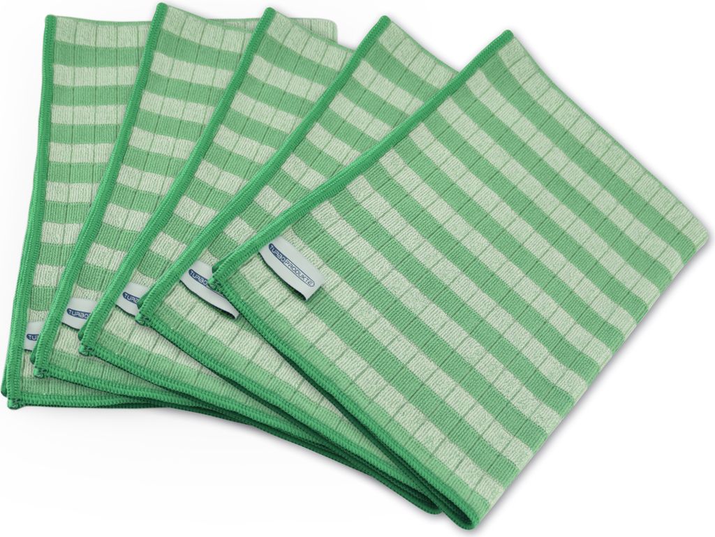 TURBO PRODUKTE Bambus Geschirrtücher 5er-Set – 60×40 cm, Produktbild 