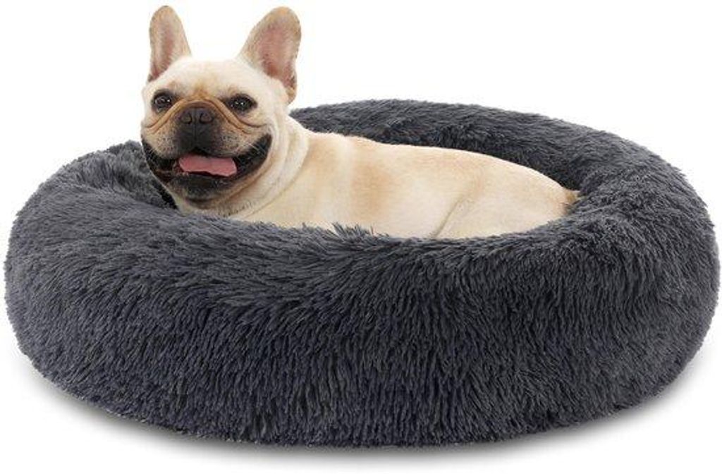 Wasbares Hundekissen Ø40cm Antirutsch Haustierbett