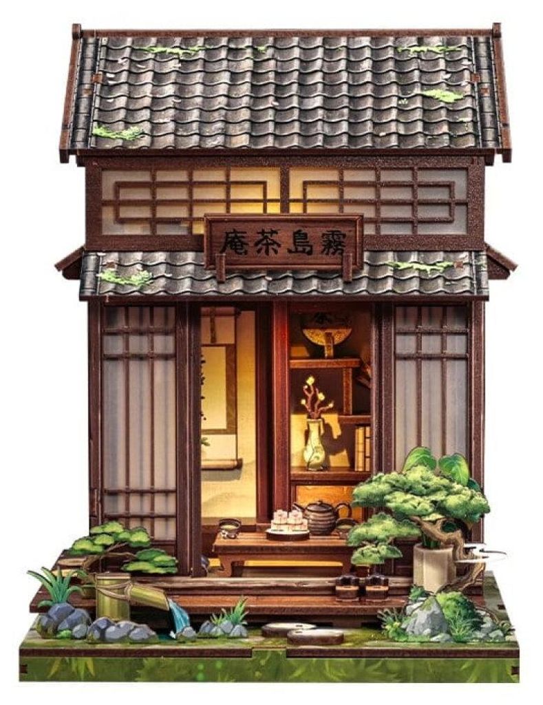 Miniatur-Hausbaukasten, Kirishima Cha-an, 19 x 14 cm Produktbild 