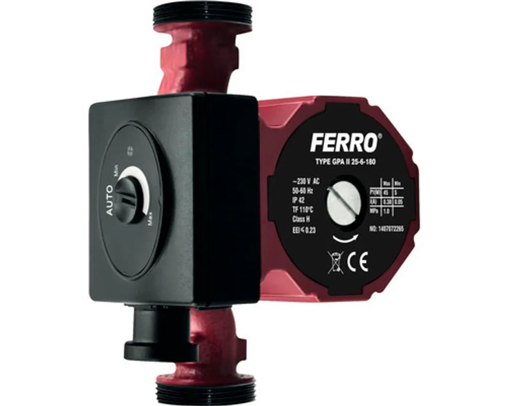 Pompe Ferro 25-60/180 haute pression avec entraxe 180mm pour eau de service