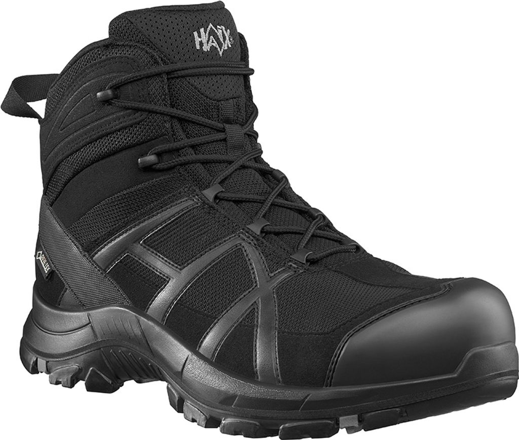 HAIX Sicherheitsstiefel Black Eagle Safety 40.1 Mid S3 ESD SRC DGUV Gr. 49 schwarz