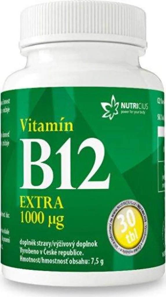 Complément Vitamine B12 EXTRA cure 30 jours système nerveux et vitalité