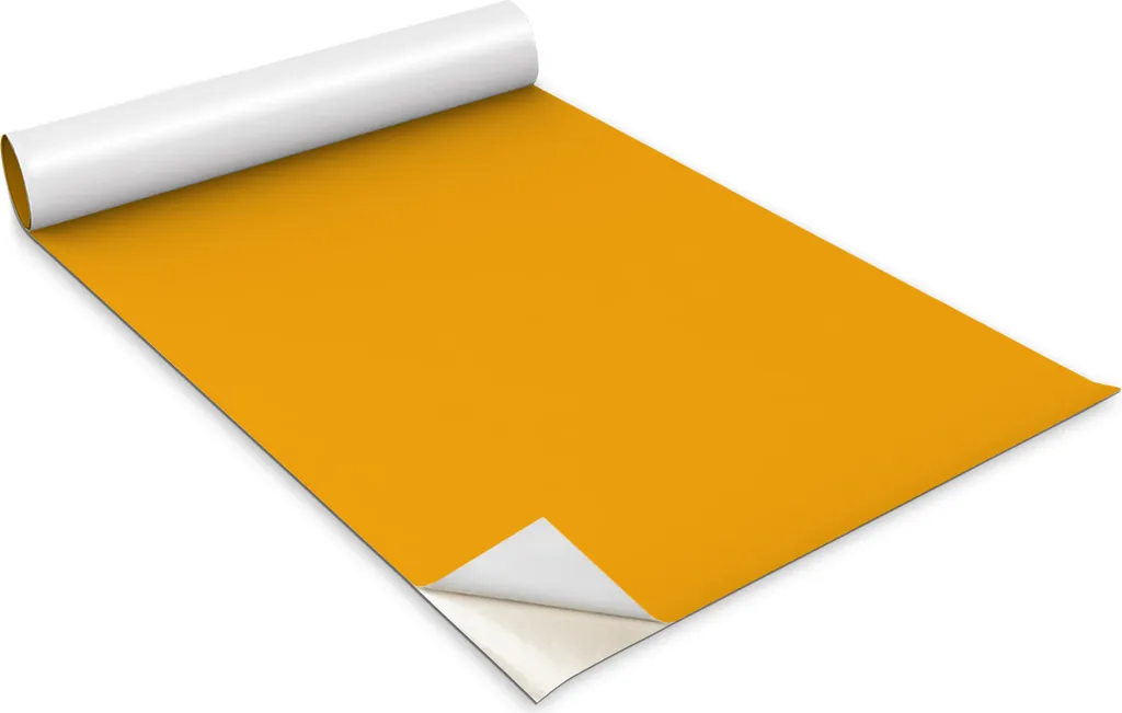 Rivestimento Vinile Arancione 100x50cm - Pellicola Mobili Autoadesiva