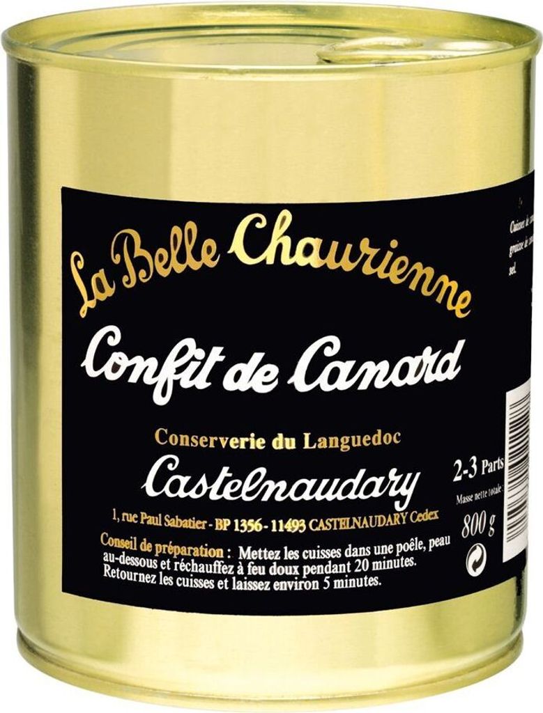 Entenkeule confit Dose 800g Produktbild 
