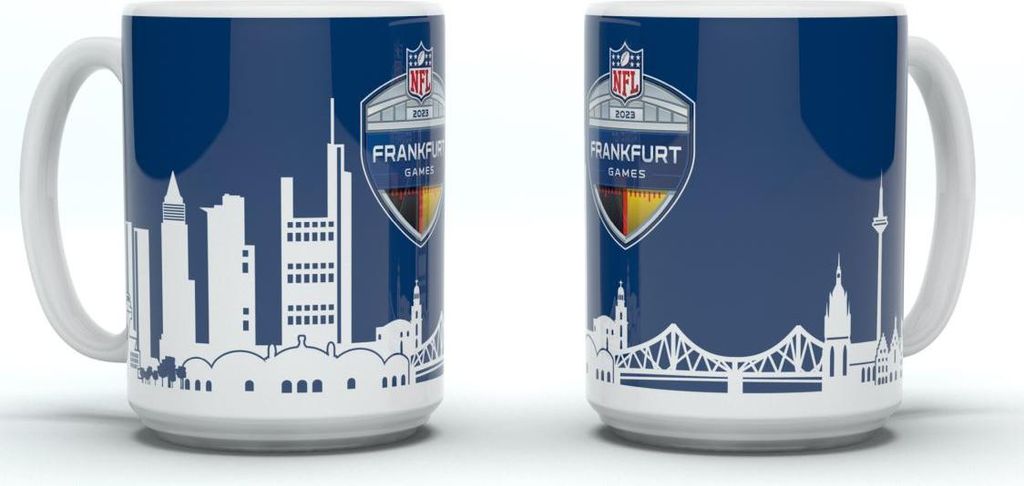 Frankfurt Game Skyline Ceramic Mug (450ml)