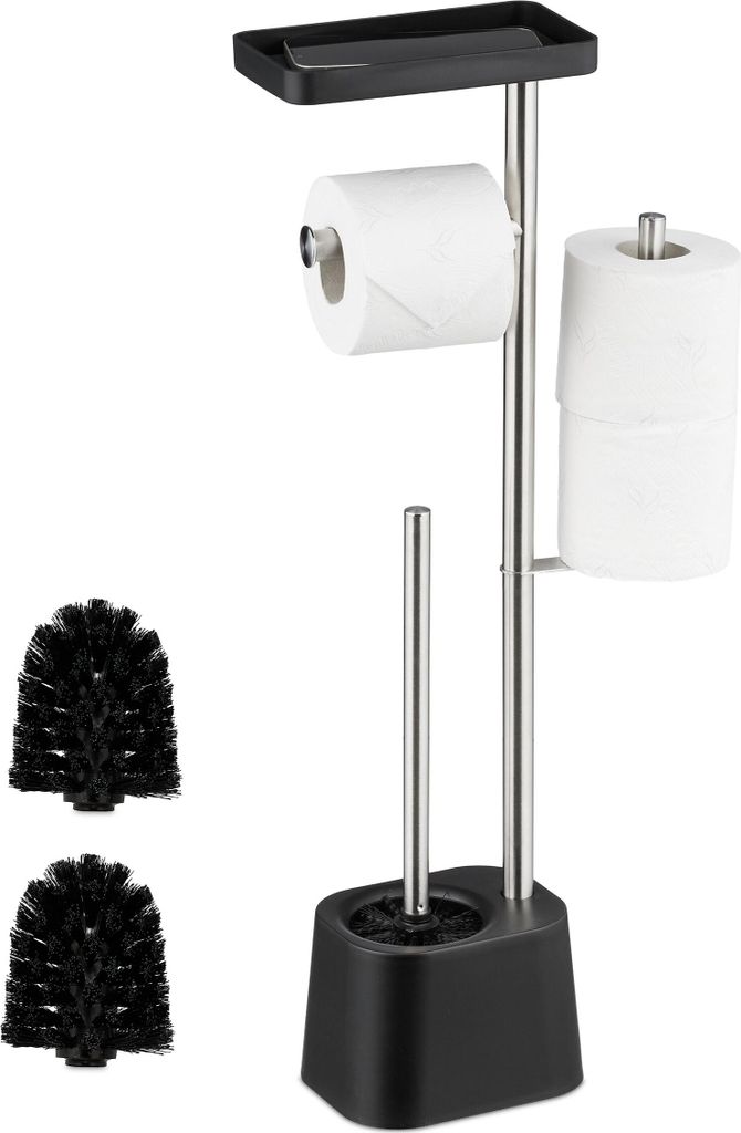 Set da bagno Relaxdays, dimensioni: 65,5 x 29 x 11 cm, Immagine del prodotto 