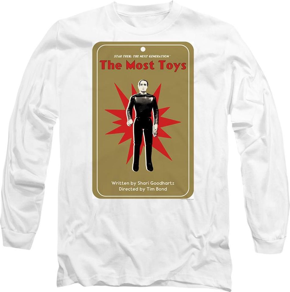 Star Trek - "The Next Generation Season 3 Episode 22" T-Shirt für Herren/Damen Uni TV9925 (L) (Weiß)