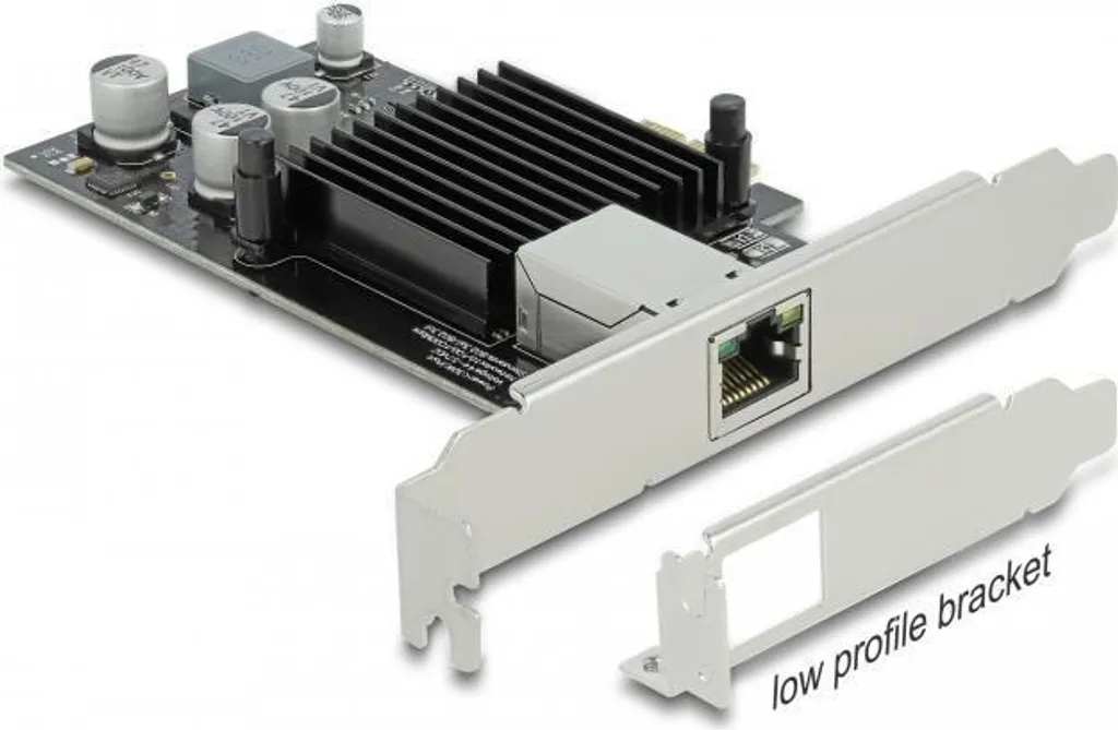 Carte PCIe RJ45 PoE pour installer une caméra IP de surveillance