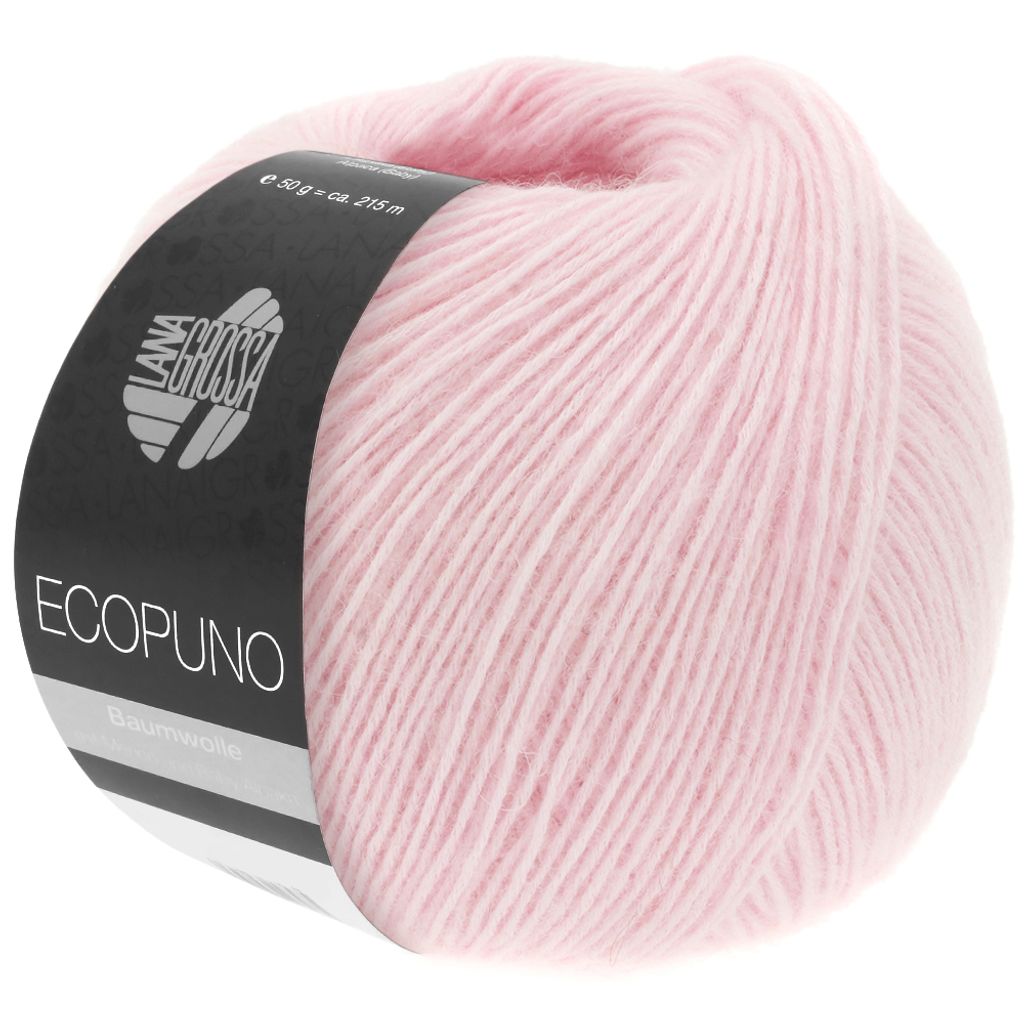 Lana Grossa Ecopuno 048 Rosa 50g Produktbild 