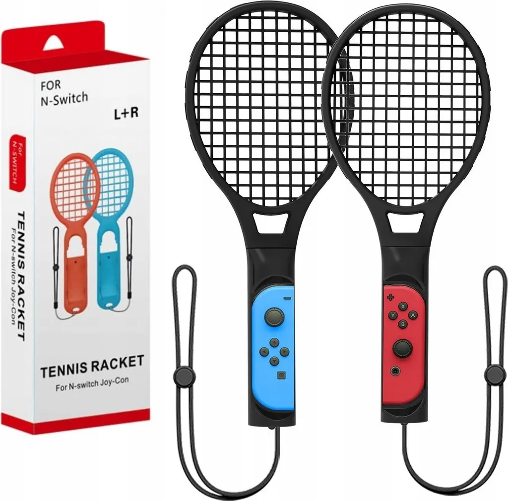 Raquette Tennis Nintendo Switch OLED pour Joy-Con - Meilleure Prise Main