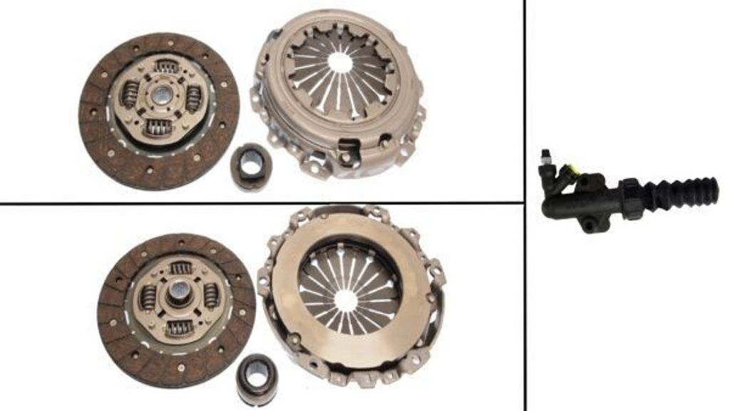 KAWE Kupplungssatz Kupplung passend für PEUGEOT 206 Schrägheck (2A/C) 961856CSC