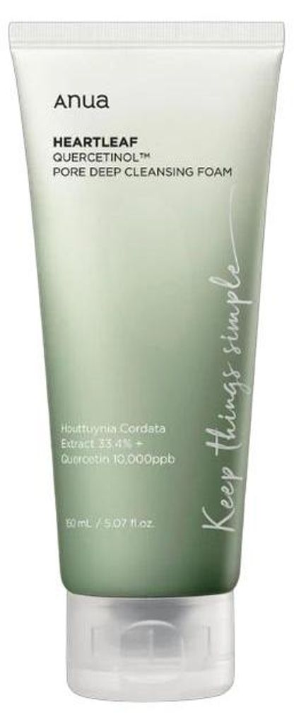 Anua Heartleaf Reinigungsschaum Quercetinol Pore Deep Cleansing Foam 150 ml