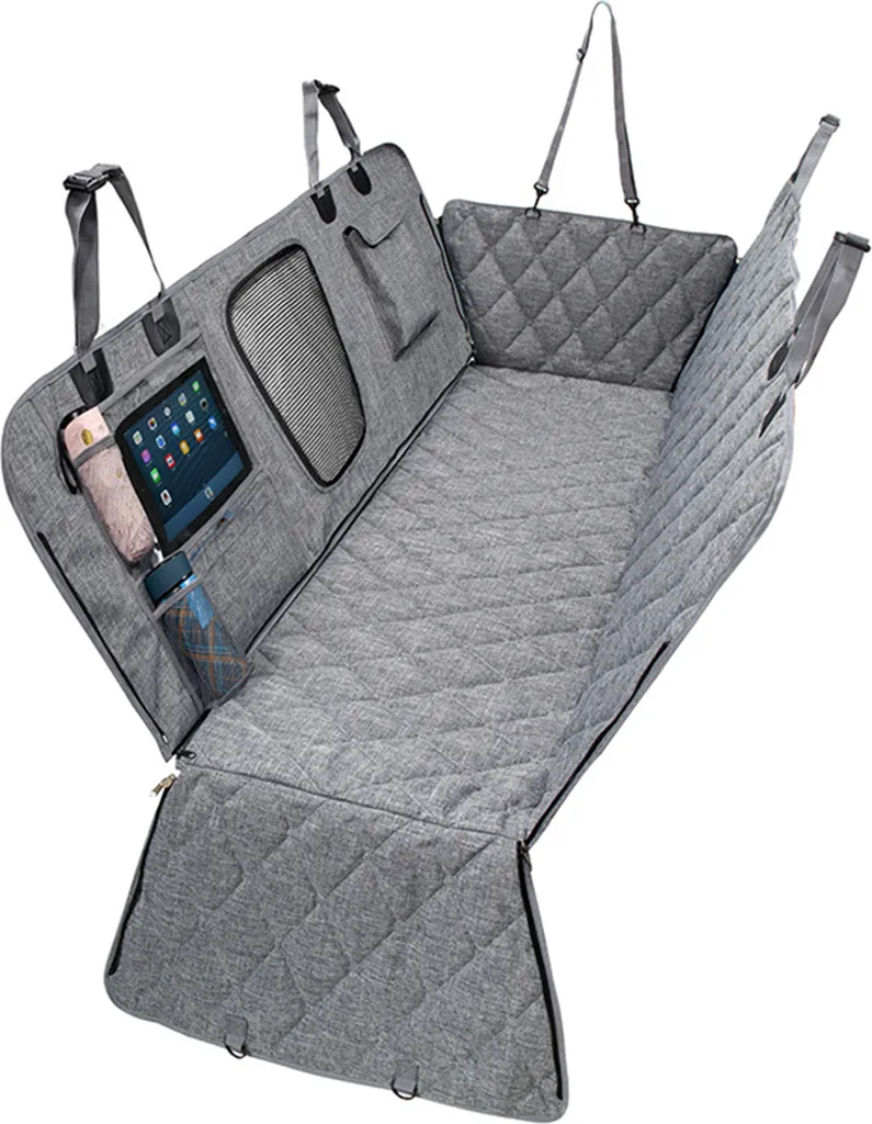 Tappetino Auto Cani Professionale CZD-U-01 | Oxford 600D Grigio