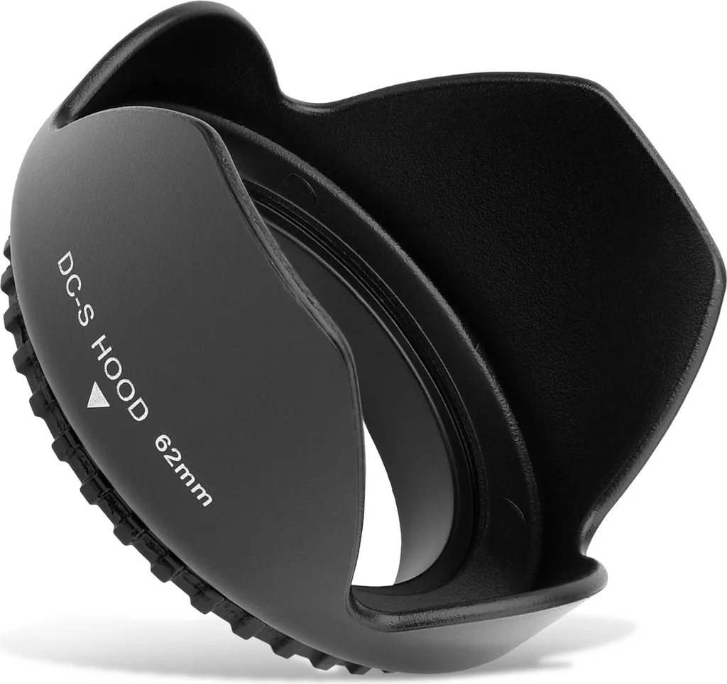 CELLONIC Paraluce compatibile con Ø 62mm Baionetta Ø 62mm Lens Hood in Materiale sintetico protegge l'obiettivo e la lente da urti e graffi