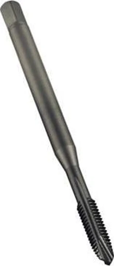 Dormer E605M8 Maschio A Macchina Lungo HSS-E-PM - M8 X 1,25 Mm, Flauto A Spirale 40°, Finitura Brillante, Per Filettatura Acciaio Inox E Alluminio