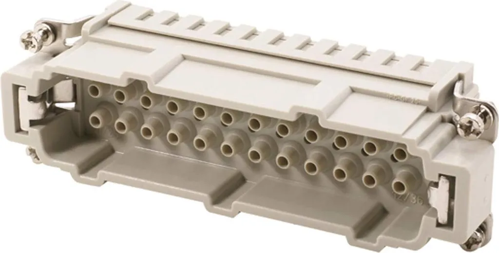 Connettore Harting Han 24E Maschio 24 Poli - 16A 500V Crimp 09330242602