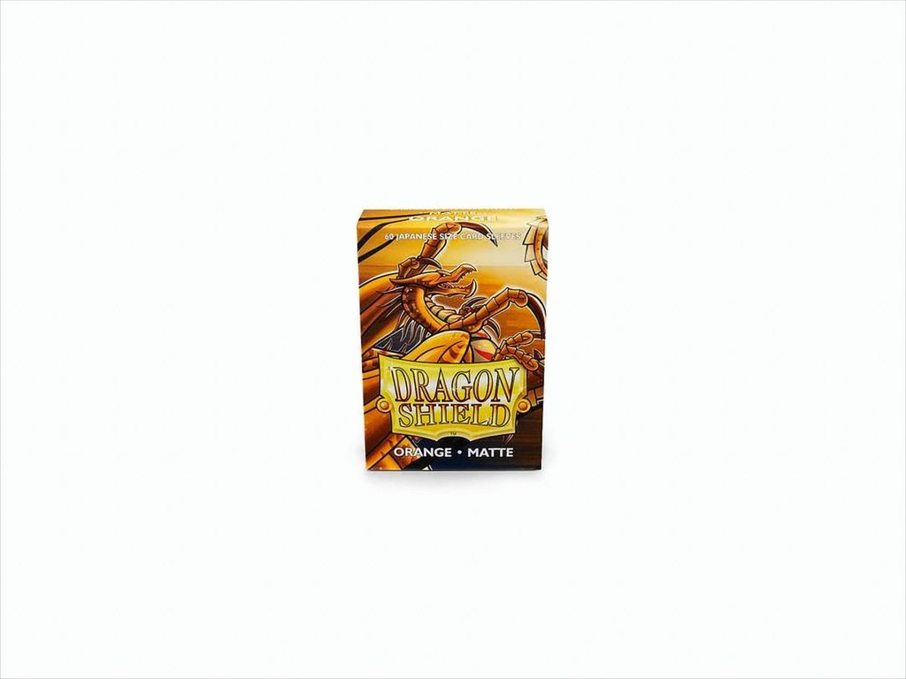 Dragon Shield Small Sleeves - Orange Matt (60 Sleeves)