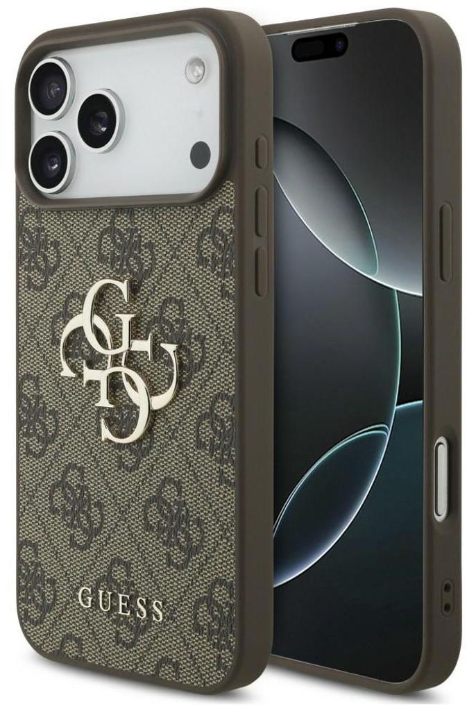 Pouzdro Guess Hardcase 4G s velkým kovovým logem pro iPhone Obrázek produktu 