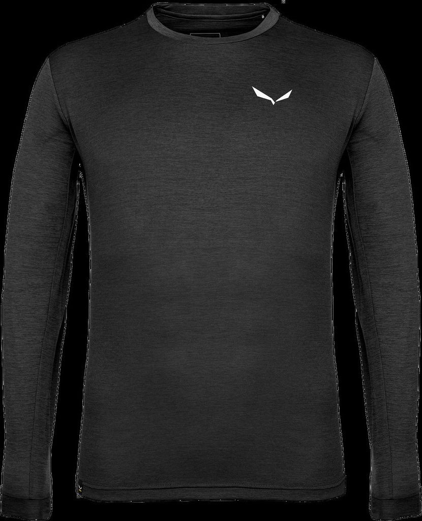 T-Shirt SALEWA Puez Melange Dry M Schwarz Schwarz XXL