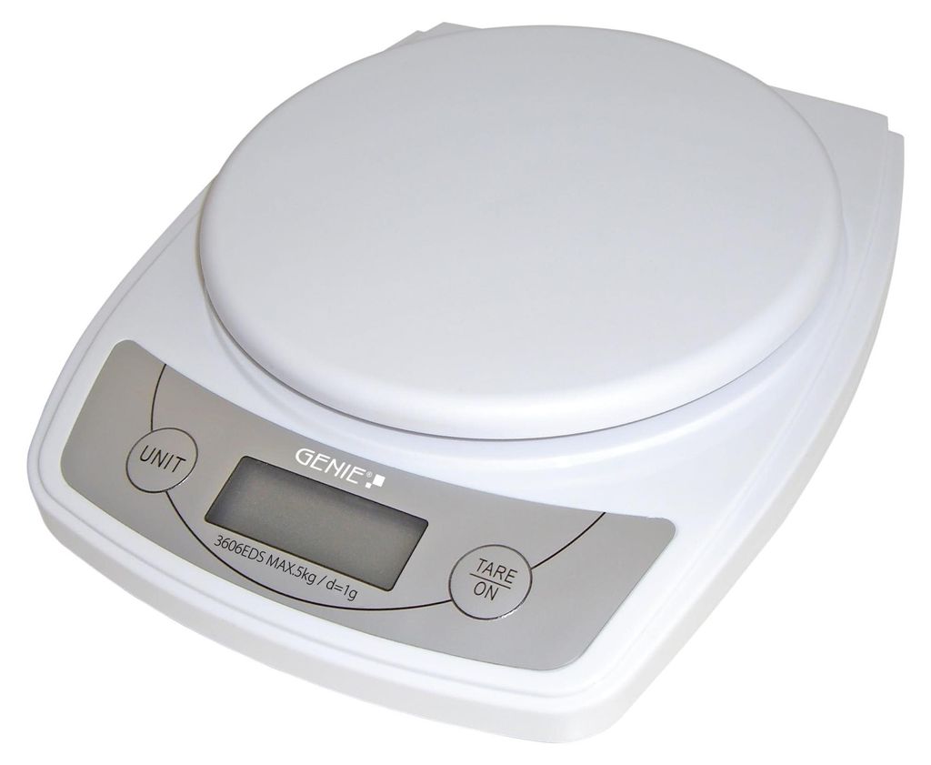 Genie 3606 EDS, Elektroniczna waga kuchenna, 5 kg, 1 g, Zdjęcie produktu 
